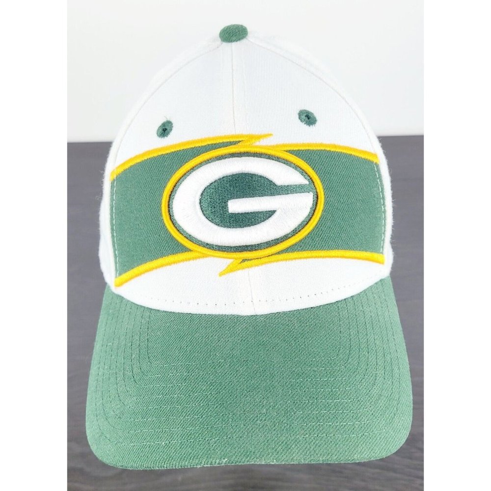 Green Bay Packers New Era 39Thirty Sideline Flex Fit Hat Green Gold Small/Medium